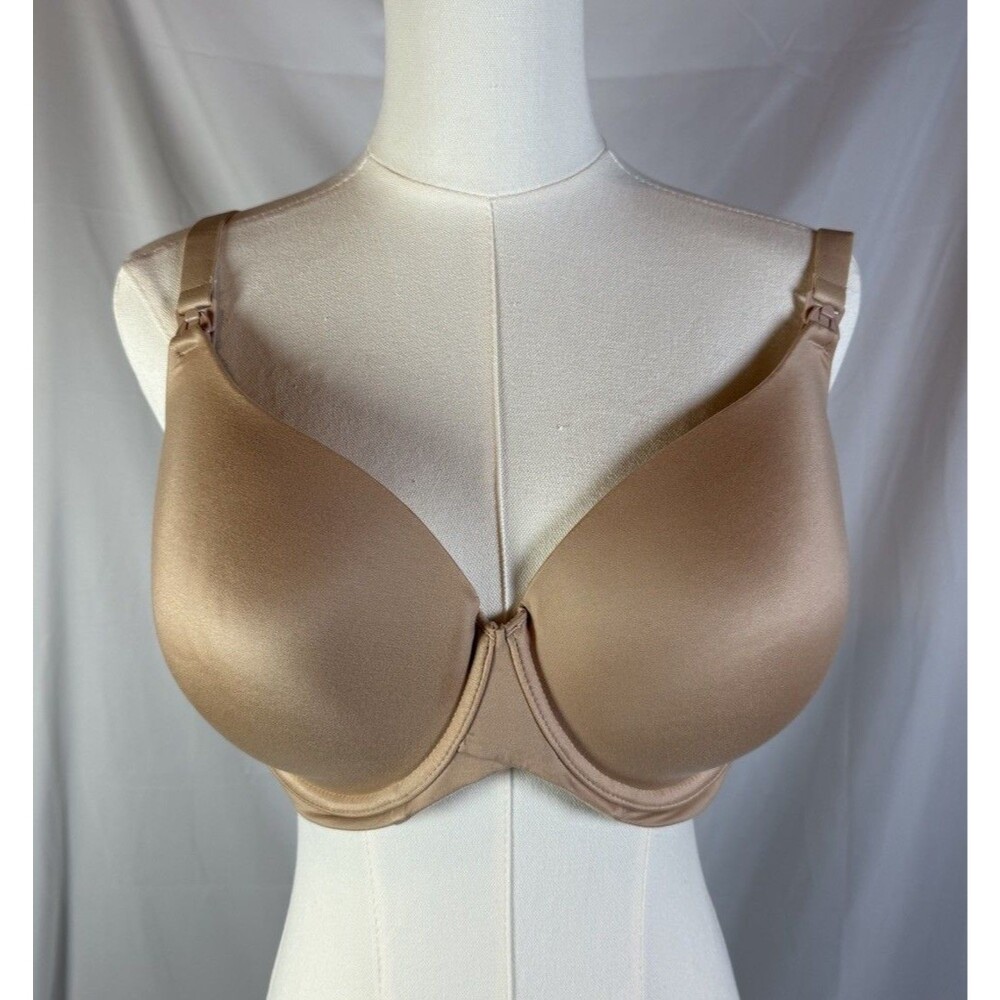 Auden Women’s Size 36DDD Lightly Lined Full Coverage T-Shirt Bra Color Beige